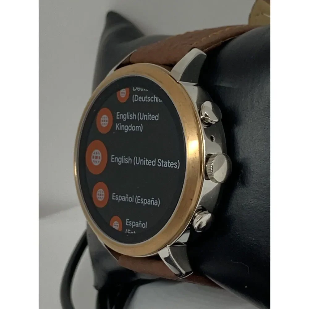 Fossil Gen 4 Authentic Digital Dial Smart Watch Custom Band FTW6016 QT762